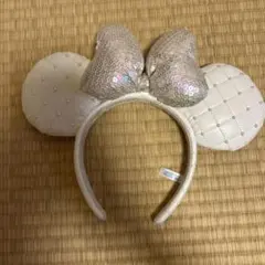 ミニー耳カチューシャ ホワイト