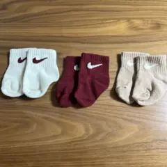 NIKE ベビー用靴下(7〜9cm) 3点セット