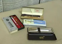 ☆期間限定！【ボールペンMONTBLANC/CROSSその他計5点現状品】のサムネイル