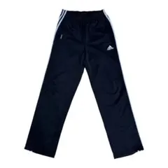 adidas ネイビー ストライプ ジャージパンツ Sサイズ ラインパンツ
