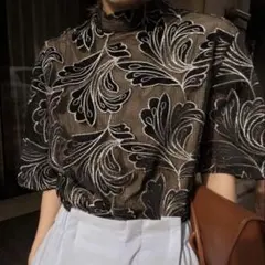【AMERI】EVELYN LACE Tops 半袖のサムネイル