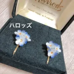 【新品未使用】ハロッズ　イヤリング