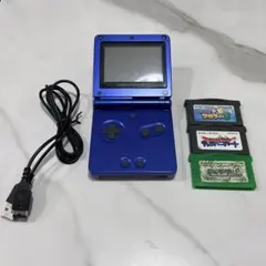 ゲームボーイアドバンス　SP 本体＋充電器　カセット3種