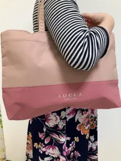 TOCCA トッカ トートバッグ オーダー カスタマイズ 完売品 ピンク 
