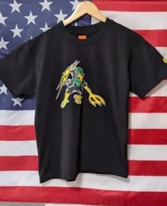 キャラクター プリント Tシャツ 黒