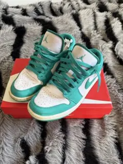 NIKE ナイキ ジョーダン ミント スニーカー グリーン 24 - メルカリ