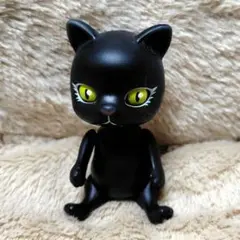 エイチエムエーカプセルドールVOL.1ブラック　猫フィギュア