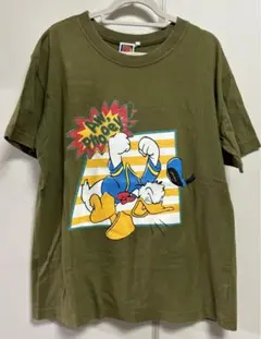 90's US古着☆Mickey unlimited ドナルド プリントT