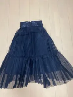 リランドチュール　アシンメトリー　チュールスカート