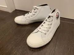 【お値下げ】CASTELBAJAC ホワイトハイカットスニーカー 未使用タグ付き