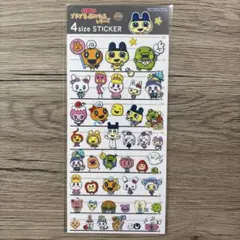 国内正規品保証！4サイズステッカーたまごっちのプチプチおみせっちシリーズ　カミオ
