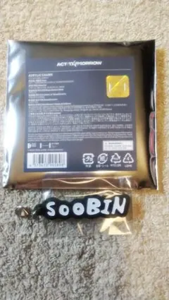 TXT　アクリルチャーム　スビン　名前ver.