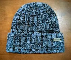 AMPERSAN 黒、白、グレー、リブ編みニット帽 48-50