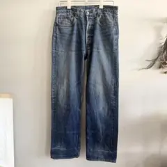 リーバイス501 赤耳移行期 87年USA製 ハチマル W33 色落ち抜群