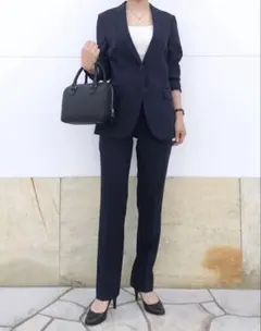 UNIQLO 感動ジャケット ネイビー セットアップ可能　M