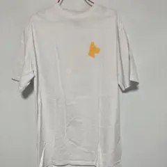 犬のシルエットTシャツ ホワイト