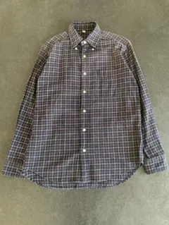 00s OLD UNIQLO ボタンダウン チェックシャツ