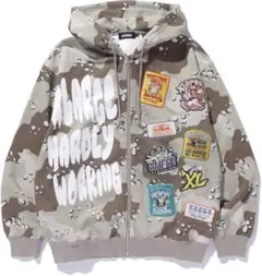 X-LARGEエクストララージのパーカーです　サイズはLサイズです