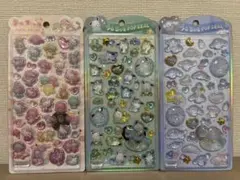 【即日発送・正規品】サンリオ うるちゅるポップシール 3点セット