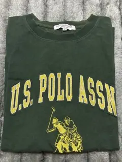 U.S. POLO ASSN. Tシャツ グリーン M