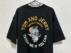 タフィー　TOM AND JERRY Tシャツ 黒 M 半袖 トムとジェリーのサムネイル