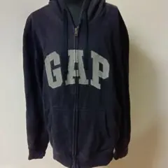 GAP ネイビー フリースパーカー