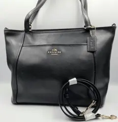 COACH クロスグレインレザー トート