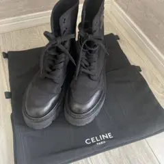 CELINE レースアップブーツ ブラック　38サイズのサムネイル