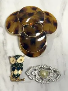 おまとめ⭐️ブローチ3点セット