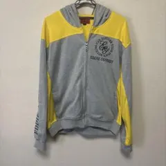 Eddie Odyssey フード付きパーカー 3Large グレー/イエロー