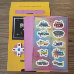 NiziU Press Play シール12枚セット