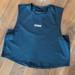 XEXYMIX ノースリーブ トップス ブラック ｌ