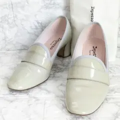 repetto レペット エルビス エナメルパンプス グリーン 37 袋付のサムネイル