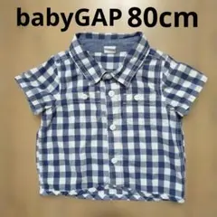 babyGAP チェック柄シャツ