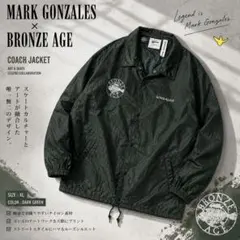 【美品】マークゴンザレス×ブロンズエイジ コラボ コーチジャケット ナイロンXL