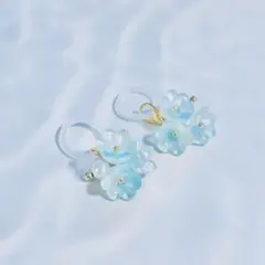 めじるしアクセサリー アンブレラマーカー チャーム スズラン 2個 №377