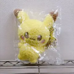 ③新品 ポケモン ポケピース ピカチュウ マスコットキーホルダー ふわもこ