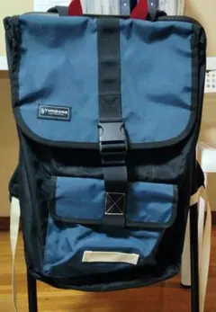 TIMBUK2メッセンジャーバッグ 青/黒 - メルカリ
