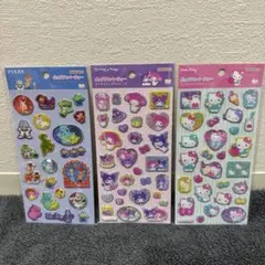 ポップデコパーティー　トイストーリー　マイメロ　クロミ　キティー　サンリオ