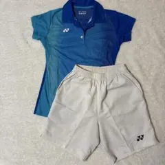 YONEX ゲームウェア(レディースM) ハーフパンツ(ユニＳＳ)セット