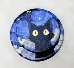 MagSafe対応グリップスタンド　starry night✖️black cat