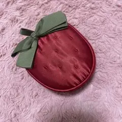 いちごモチーフ アクセサリーケース ポーチ