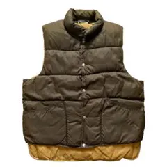 70s Red Head reversible down Best 希少