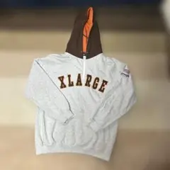 XLARGE ハーフジップ パーカー