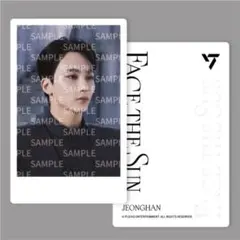 Face The Sun instant photo card ジョンハン