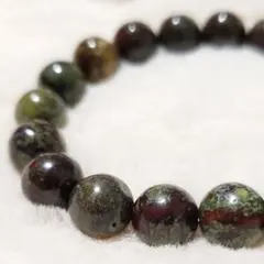 ◆10mm◆ドラゴンブラッドジャスパーのブレスレット153b　無料配送