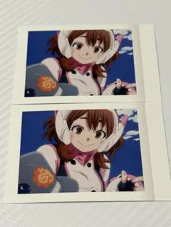 僕のヒーローアカデミア ヒロアカ ぱしゃこれ 麗日お茶子 2枚 4番