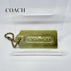 COACH コーチ チャーム キーホルダー ゴールドカラー