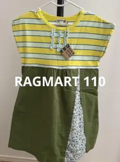 新品　RAGMART ノースリーブワンピ　110のサムネイル