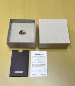 証明書付き》Simuero Ola Orange リング 16号 シルバー925 証明書付き》Simuero Ola Orange リング 16号 シルバー925 - メルカリ